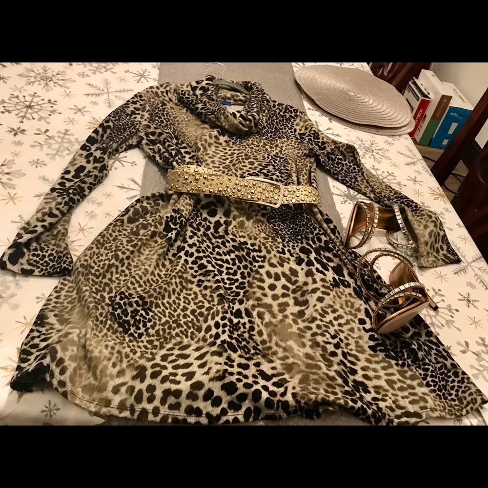 Apt 9 Animal print dress